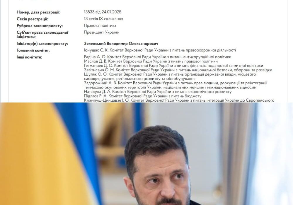 Президент Зеленський вніс до Верховної Ради законопроект про "посилення повноважень" НАБУ і САП: що відомо